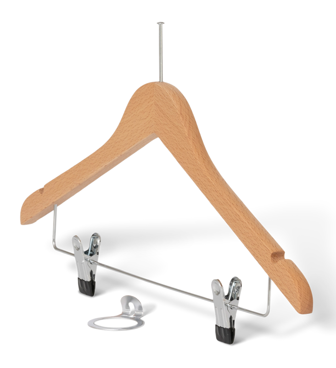 Graham Hanger With Pin And Clips Natural Hangers Bentley graham-hanger-with-pin-and-clips-natural-hangers-bentley